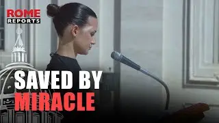 (VIDEO ONLY): The young woman saved by the miracle of Acutis reads one of the petitions