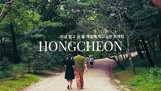 날씨가 추워서 추억이 떠오르네, 따뜻했던 홍천여행