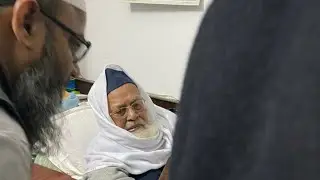 خواجہ عزیز الحسن مجذوب رح کا عارفانہ کلام سنتے ہوئے حضرت مولانا سید محمد رابع حسنی ندوی دامت برکاتہ۔