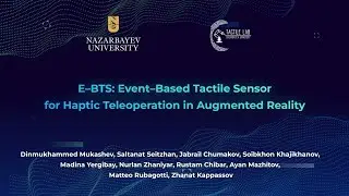 E-BTS: Event-Based Tactile Sensor for Haptic Teleoperation in Augmented Reality (T-RO)