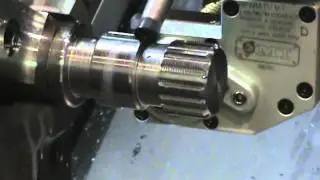 Meredith Machinery - Spline Milling Steel Samsung SL25ASY Main Spindle