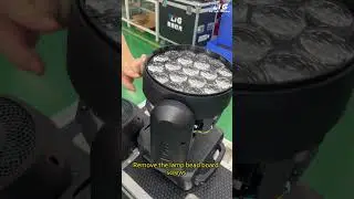 How to clean the light guide dust?  Stage Lighting Maintenance Guide