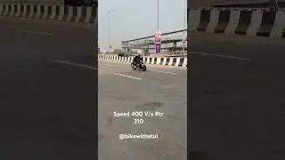 Triumph speed 400 V/s TVs apache Rtr 310 🏁 Drag Race  #Rtr310 #Speed400 #triumph #Apache #Dragrace