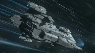 Star Citizen - 4.5.0 - PTU - VR 3D parallel view - Idris-K tour - Levski