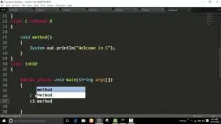 Dynamic Method Dispatch : Solution 4 Override Method in Java Program