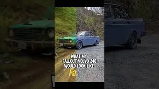 Fallout bandwagon #volvo240 anyone? #volvo #volvo244 #classicvolvo #oldschoolcool #classicbrick