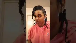 Simple hair routine ( braiding my crown 👑) #crown #me #haircare #braids #durag #beauty