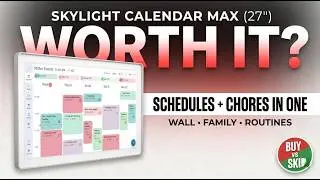 Skylight Calendar Max (27&rdquo;) Review: The Big-Screen Family Calendar That Finally Fixes Schedules
