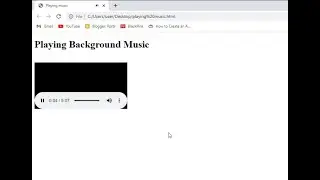 Playing Music Using  html || Learn Coding with fun