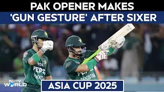 India Vs Pak | Pak Cricketer Makes Explosive 'Gun-Firing' Celebration After Smashing Fifty vs India
