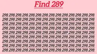 Quick Brain Test | Can You Spot the Number?