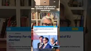 EU Election:Germany&rsquo;s Far Right AfD tied to Russian AND Chinese Espionage