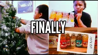 finally putting away christmas decor + testing ace family silly juice