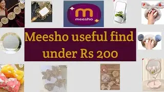 Meesho haul ✨️✨️under Rs 200...Best products in very  affordable price 👌 ✨️ 