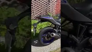 Yamaha R3 stock exhaust 2022