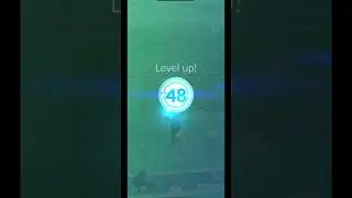 Level 48 in Pok&eacute;mon Go!! #pokemon #pokemongo #levelup #level48  #shinypokemon #shiny
