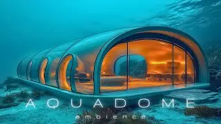 Aquadome Dreams | Whale Song + Ocean Ambience + Lofi Beats | 3 Hours of Deep Sea Escape | 4K