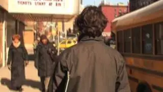 video-arabic-Guerilla artist targets phone booths, bus stops