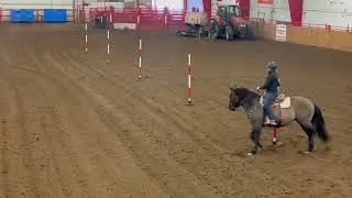Pole bending got 41.00
