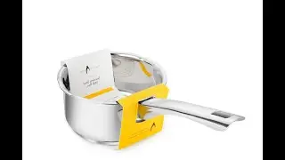 Penguin Home&reg; Milk Pan 14cm, 1 Liter | Stainless Steel Milk Pot with Double Sided Pouring Lips