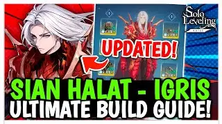 ULTIMATE IGRIS (SIAN HALAT) BUILD GUIDE FOR MAX DAMAGE - Solo Leveling: Arise