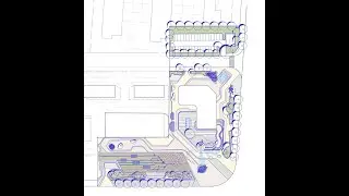 Conceptual Landscape Design (Aviation) Time-Lapse using Procreate App Architectural and Landscape