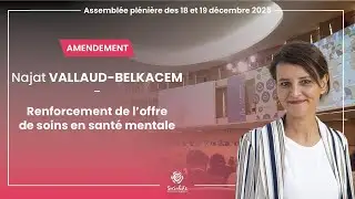 Renforcement de l'offre de soin en santé mentale - N. Vallaud-Belkacem