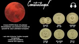 CONSTANTINOPOL BECKEN MARS SERIE HI-HAT 14