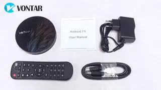 4К Смарт ТВ приставка VONTAR HK1 Max Quad Core Android 9.0 4K TV Box