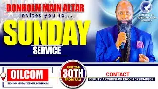 DONHOLM  MAIN ALTAR  SUNDAY SERVICE -30TH JUNE 2024