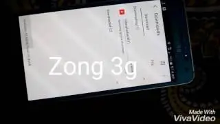 Zong 3G Speed Test...