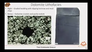 Justin Spears presents at the Oklahoma Geological Survey's Shale Resource Plays of Oklahoma workshop