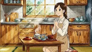 A Quiet Morning in Japan Making Homemade Breakfast Cozy Ghibli ASMR   和食の朝