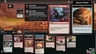 Gruul Aggro Against Myself! | Premiere Draft: Murders at Karlov Manor | MTG Arena
