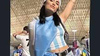 Lali Espósito cantó el Himno Argentino en la final del Mundial