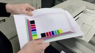 Factory production line random inspection of toner cartridge product printing test results