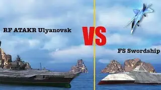 RF ATAKAR Ulyanovsk Obliterates Swordship with 3&times; Granit| Modern Warships Random Online Battles Ep.2