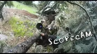 Sniper Scopecam - Airsoft #16 my ghillie is fabulous