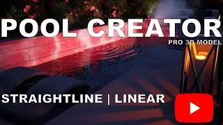 The Anderson Pool - Pool Creator Pro 3D Model