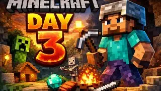Minecraft day 3 @snow #minecraft