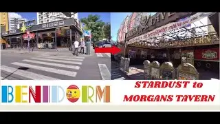 BENIDORM INFO WALK☀️🆕📢Hotel Riudor, Morgan Tavern,  Neptunes Bar!🥳❣️🍺