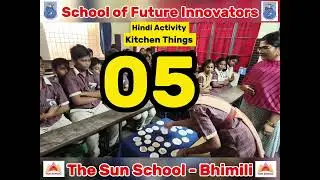 Hindi Activity Kitchen Things...#Hindi #Education #SchoolofFutureInnovators  #TheSunSchool