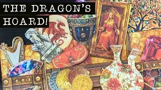 Dragon's Hoard Junk Journal Ephemera Kit Tutorial | Fantasy Junk Journal Idea