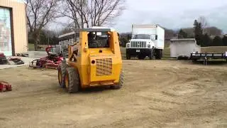 CASE 1845c Skid loader , 594 hrs