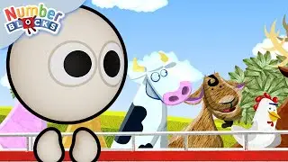 Spring Animals | Counting Sheep and the Colour White | @Blocks-Universe