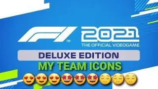 F1 2021 My Team Deluxe Edition Icons.