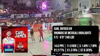 Carl Snyder CIBAPAC 2023 Highlights (Basketball)