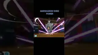 MARSHADOW POWER | POKEMON MOVIE I CHOOSE YOU#ash #pokemon #shortsfeed #battlemonstertrainer #shorts