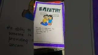 Empathy poster #moral #empathy #cute #art #withlove #handmade #drawing #caring #makeviral #spread
