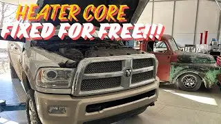 2010-2018 Ram 2500 Heater Core Fix that's Free!!!